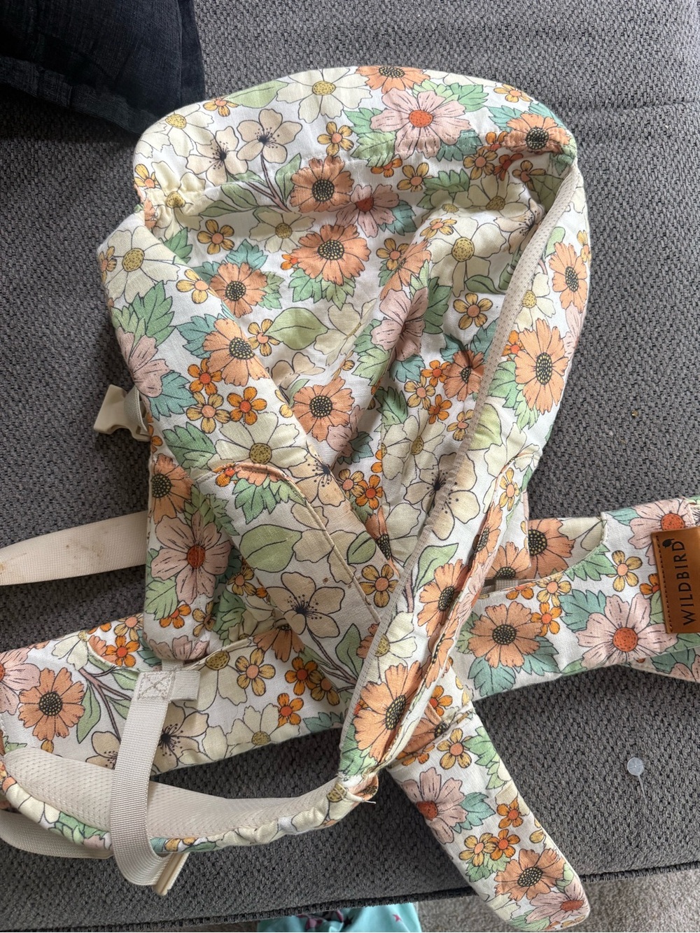 WildBird Floral - Peach & Mint Bloom